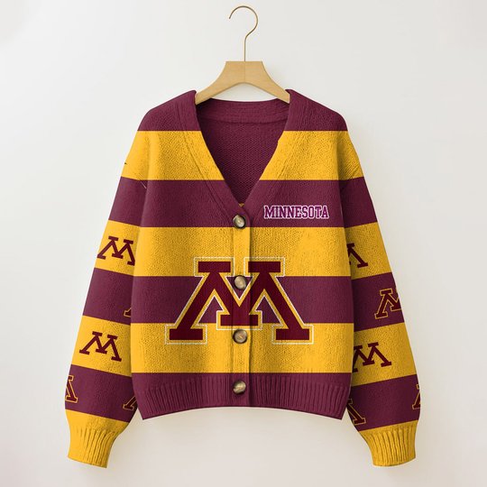 Minnesota Golden Gophers | Unisex V-neck Knitted Fleece k77225