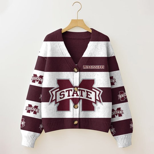 Mississippi State Bulldogs | Unisex V-neck Knitted Fleece k77225