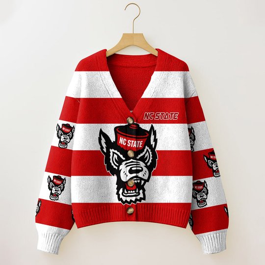 NC State Wolfpack | Unisex V-neck Knitted Fleece k77225