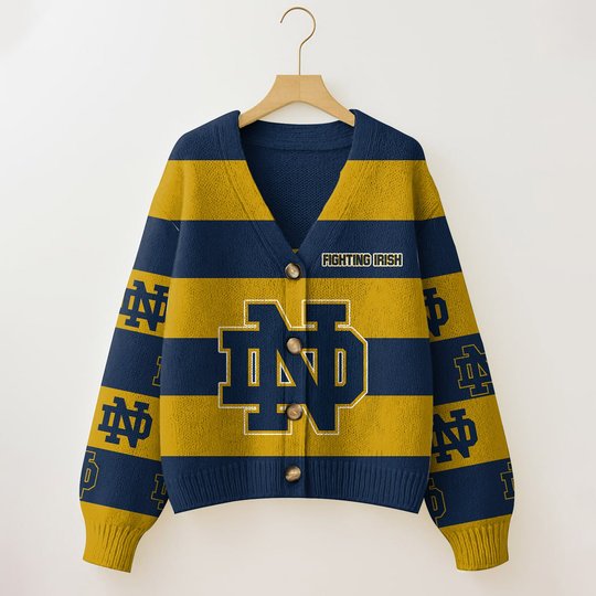 Notre Dame Fighting Irish | Unisex V-neck Knitted Fleece k77225