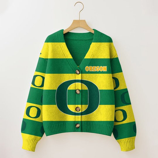 Oregon Ducks | Unisex V-neck Knitted Fleece k77225