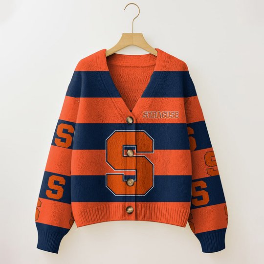 Syracuse Orange | Unisex V-neck Knitted Fleece k77225