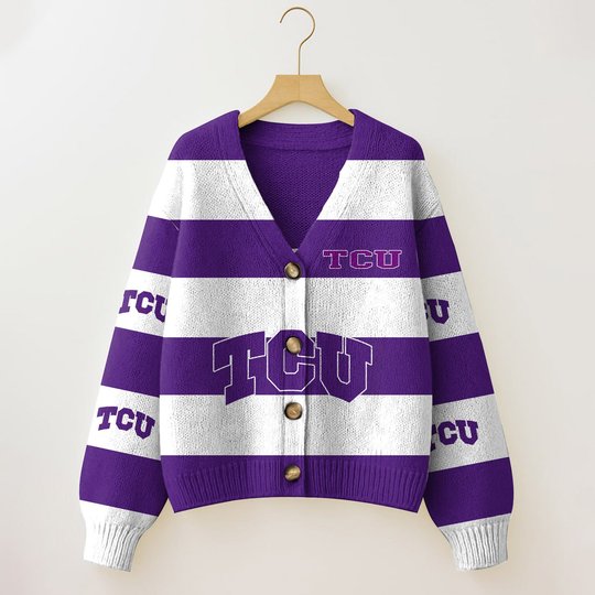 TCU Horned Frogs | Unisex V-neck Knitted Fleece k77225