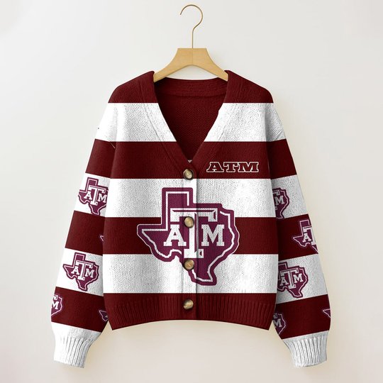 Texas A&M Aggies | Unisex V-neck Knitted Fleece k77225