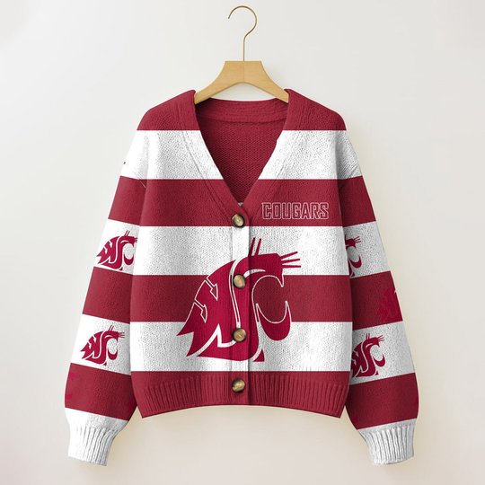 Washington State Cougars | Unisex V-neck Knitted Fleece k77225