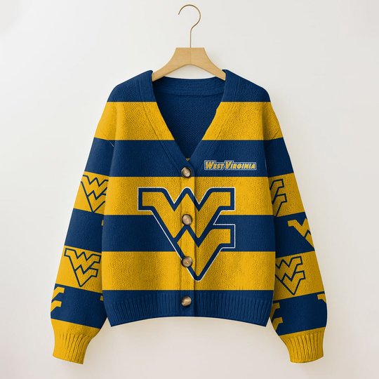 West Virginia Mountaineers | Unisex V-neck Knitted Fleece k77225