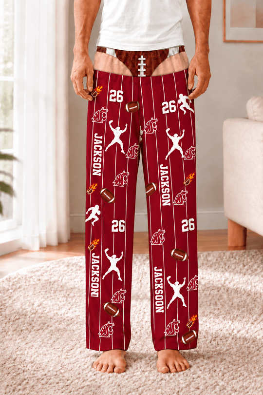Washington State Cougars | Unisex Wide-Leg Pants K01508