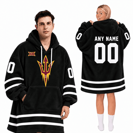 Arizona State Sun Devils | Football Unisex Blanket Hoodie BH85632