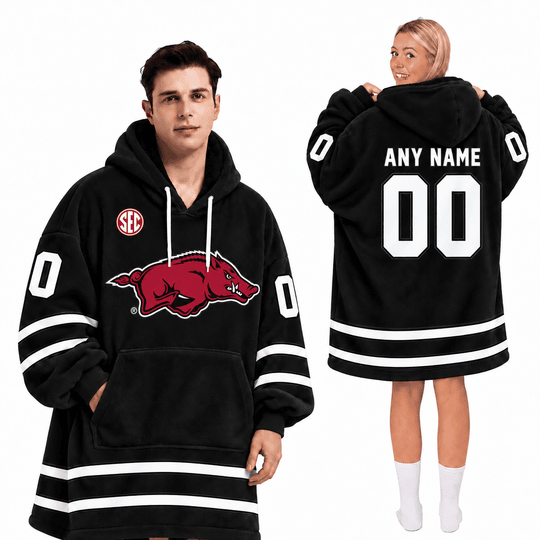 Arkansas Razorbacks | Football Unisex Blanket Hoodie BH85632