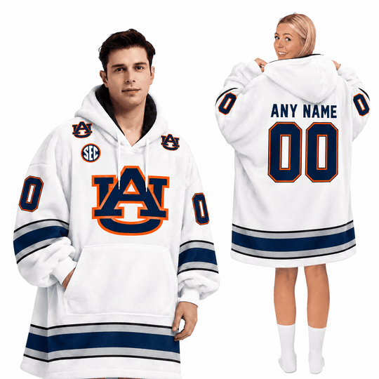 Auburn Tigers | Football Unisex Blanket Hoodie BH85632
