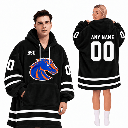 Boise State Broncos | Football Unisex Blanket Hoodie BH85632