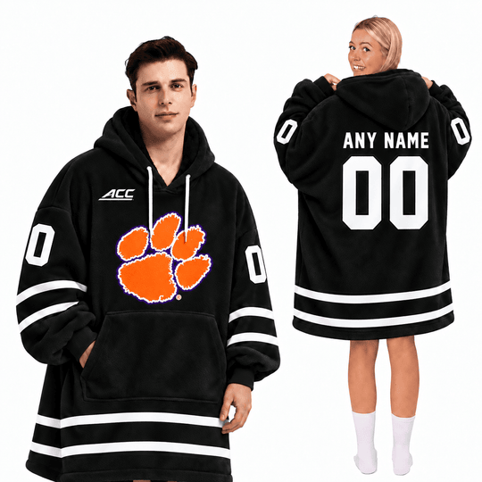 Clemson Tigers | Football Unisex Blanket Hoodie BH85632