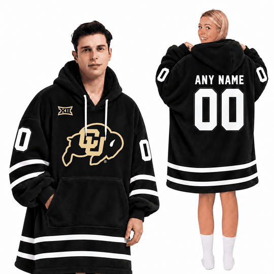 Colorado Buffaloes | Football Unisex Blanket Hoodie BH85632