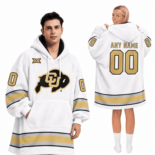 Colorado Buffaloes | Football Unisex Blanket Hoodie BH85632