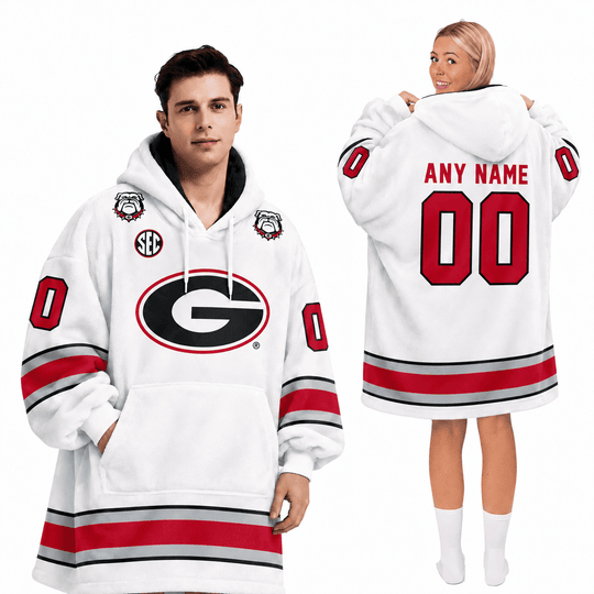 Georgia Bulldogs | Football Unisex Blanket Hoodie BH85632