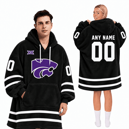 Kansas State Wildcats | Football Unisex Blanket Hoodie BH85632