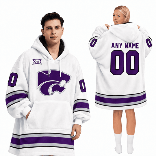 Kansas State Wildcats | Football Unisex Blanket Hoodie BH85632