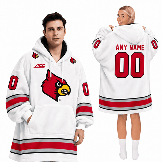Louisville Cardinals | Football Unisex Blanket Hoodie BH85632