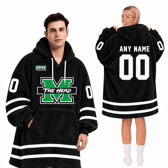 Marshall Thundering Herd | Football Unisex Blanket Hoodie BH85632