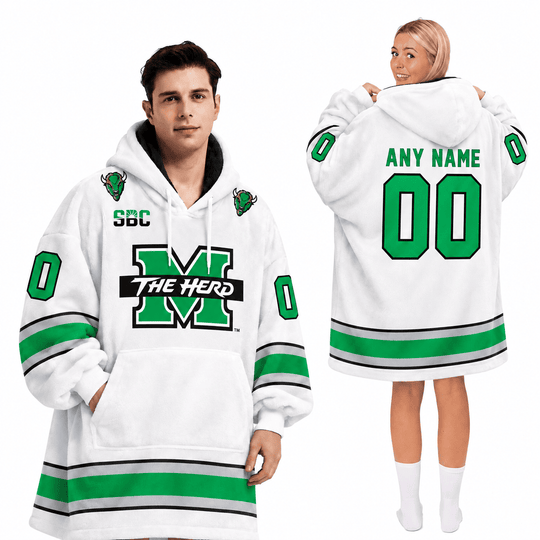 Marshall Thundering Herd | Football Unisex Blanket Hoodie BH85632