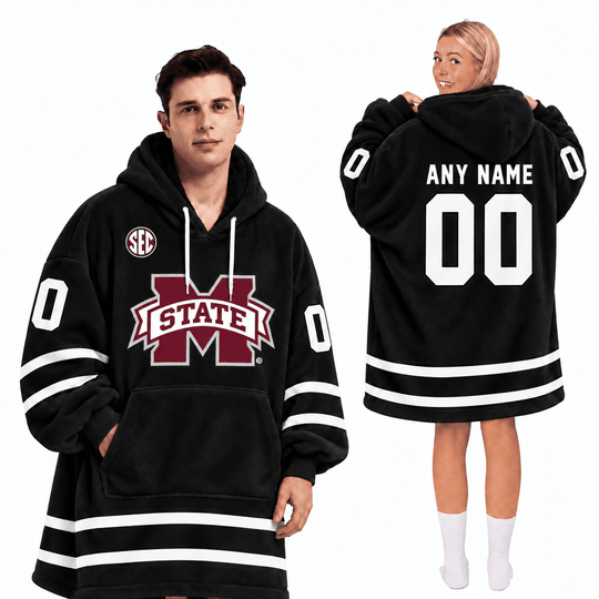 Mississippi State Bulldogs | Football Unisex Blanket Hoodie BH85632