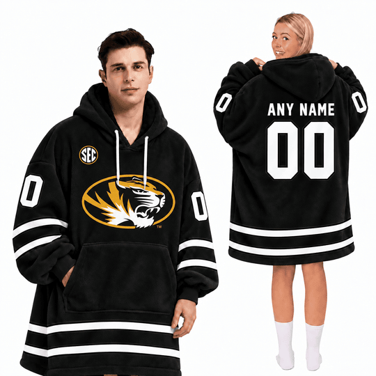 Missouri Tigers | Football Unisex Blanket Hoodie BH85632