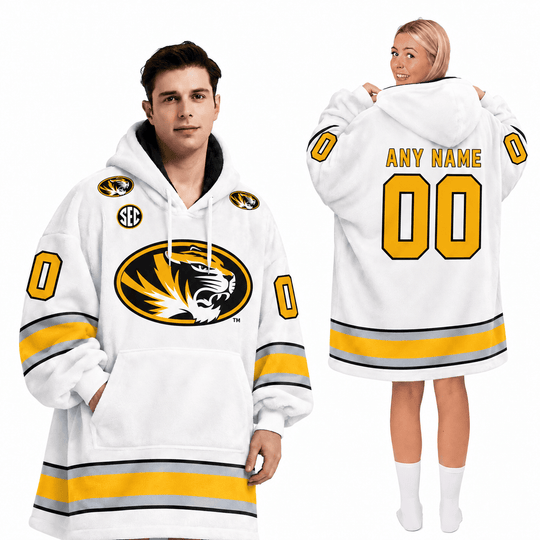 Missouri Tigers | Football Unisex Blanket Hoodie BH85632