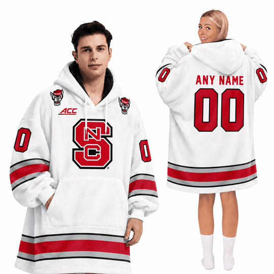NC State Wolfpack | Football Unisex Blanket Hoodie BH85632
