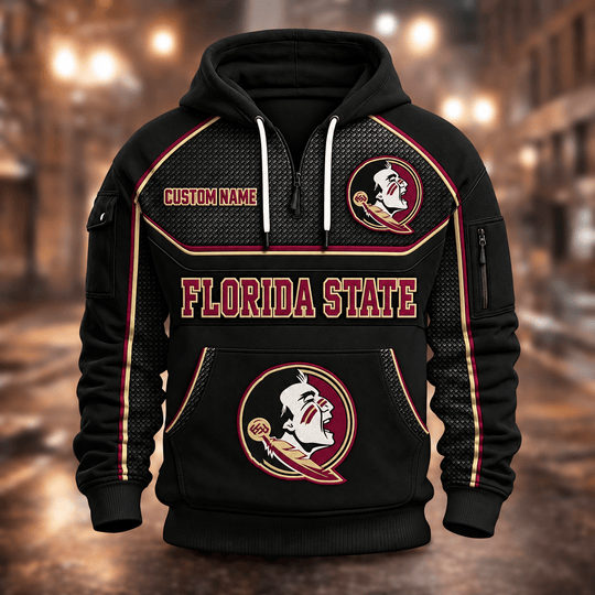 Florida State Seminoles | Football Quarter Zip Hoodie K53395