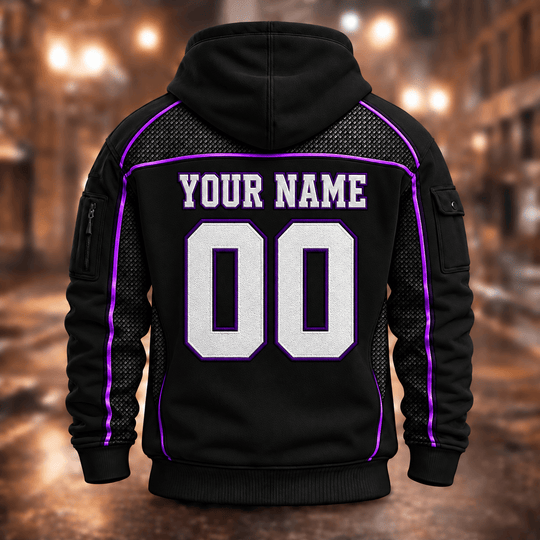 Kansas State Wildcats | Football Quarter Zip Hoodie K53395