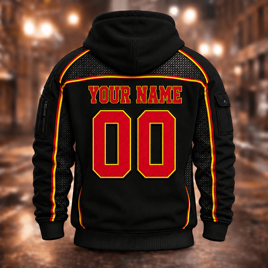 Maryland Terrapins | Football Quarter Zip Hoodie K53395