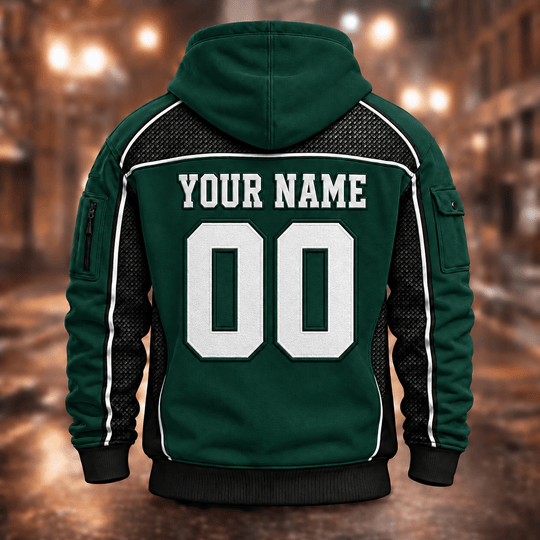 Michigan State Spartans | Football Quarter Zip Hoodie K53395