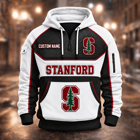 Stanford Cardinal | Football Quarter Zip Hoodie K53395