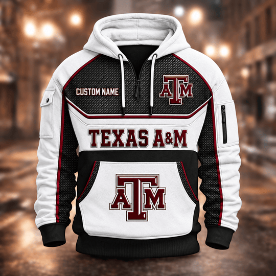 Texas A&M Aggies | Football Quarter Zip Hoodie K53395
