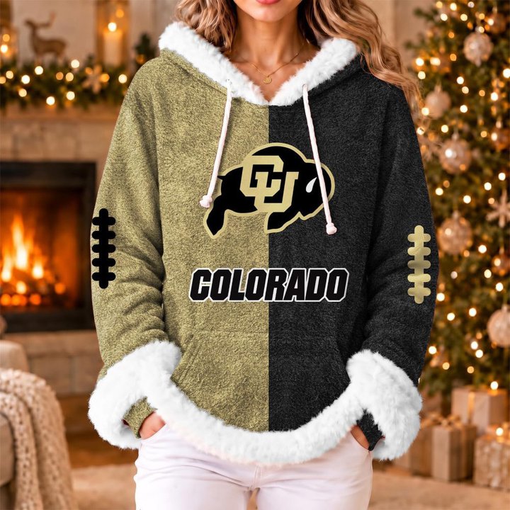 Colorado Buffaloes | Women's Fleece Football Hoodie K77885
