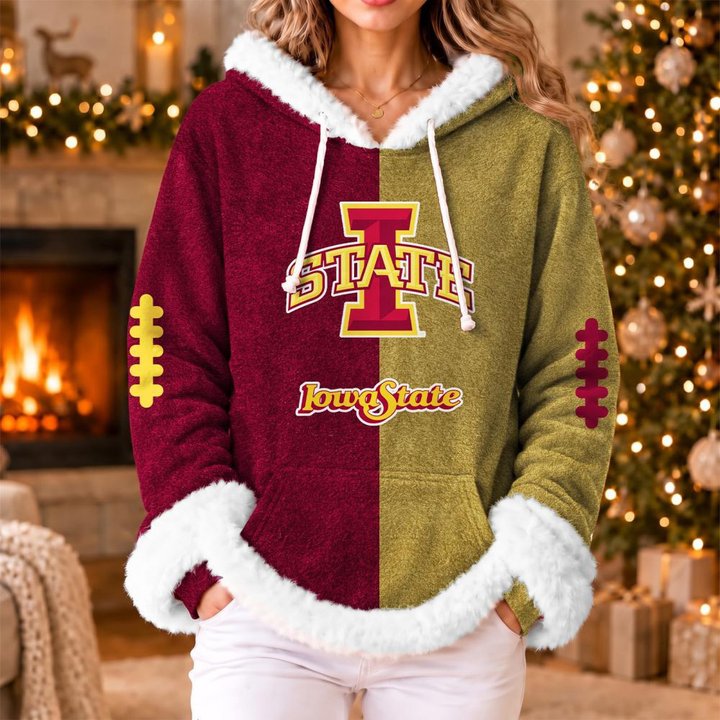 Iowa State Cyclones | Women's Fleece Football Hoodie K77885