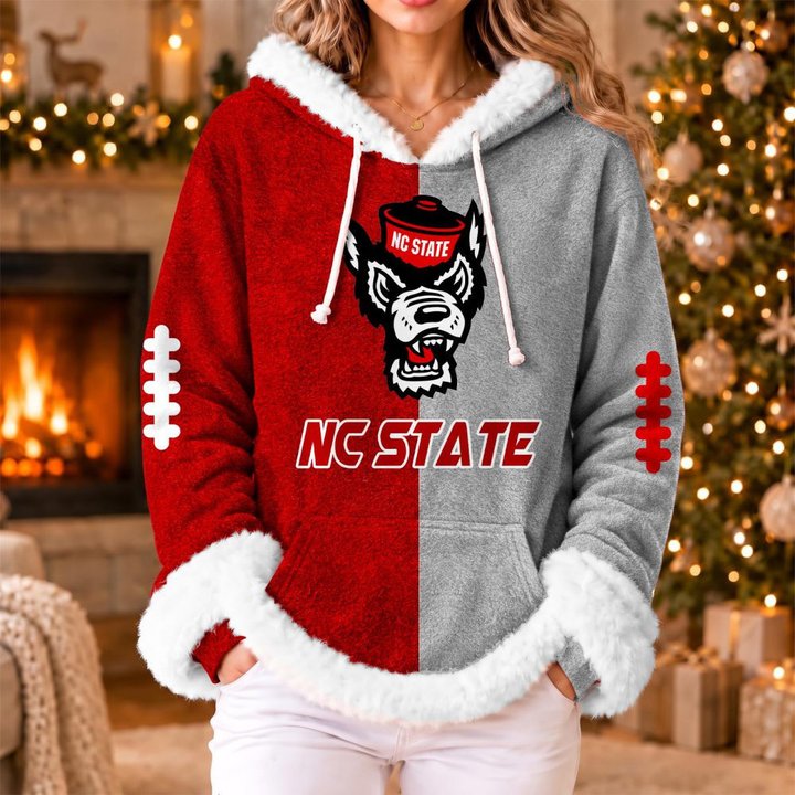NC State Wolfpack | Women's Fleece Football Hoodie K77885