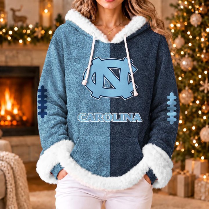 North Carolina Tar Heels | Women's Fleece Football Hoodie K77885
