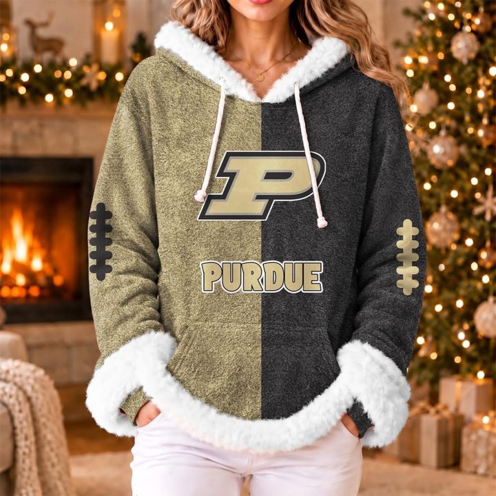 Purdue Boilermakers | Women's Fleece Football Hoodie K77885