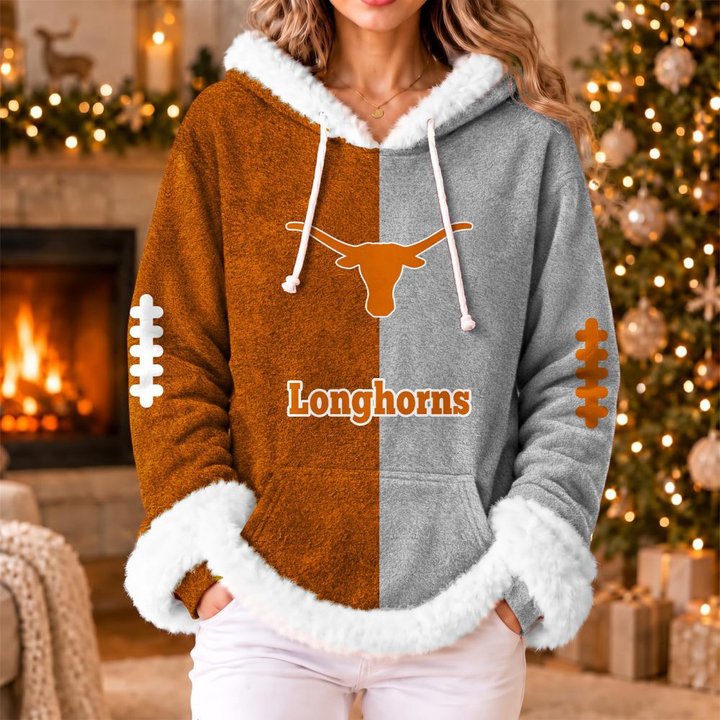 Texas Longhorns | Women's Fleece Football Hoodie K77885