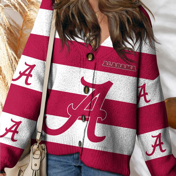 Alabama Crimson Tide | Unisex V-neck Knitted Fleece k77225