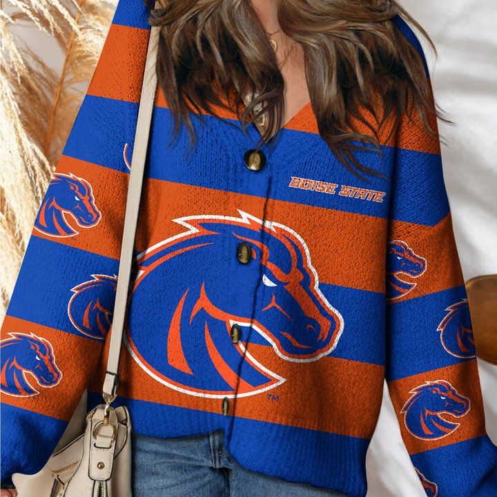 Boise State Broncos | Unisex V-neck Knitted Fleece k77225