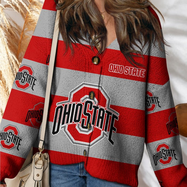 Ohio State Buckeyes | Unisex V-neck Knitted Fleece k77225