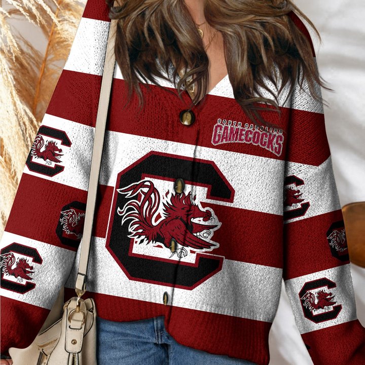 South Carolina Gamecocks | Unisex V-neck Knitted Fleece k77225