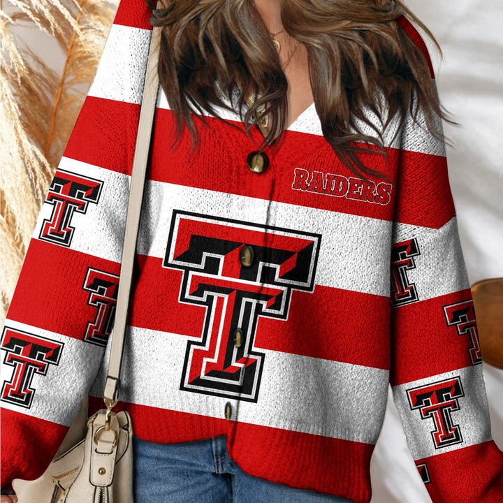 Texas Tech Red Raiders | Unisex V-neck Knitted Fleece k77225