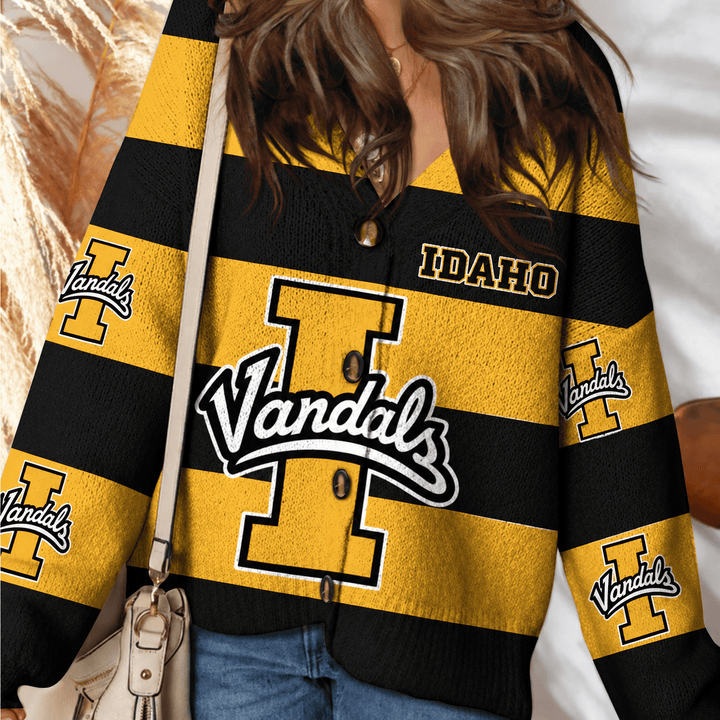 Idaho Vandals | Unisex V-neck Knitted Fleece k77225
