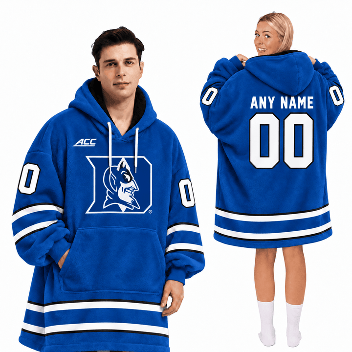 Duke Blue Devils | Football Unisex Blanket Hoodie BH85632