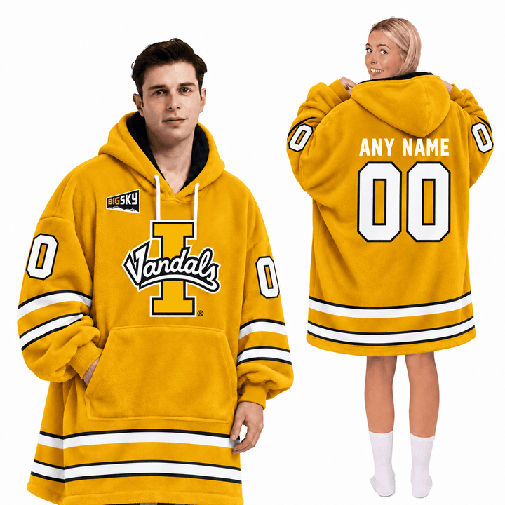 Idaho Vandals | Football Unisex Blanket Hoodie BH85632