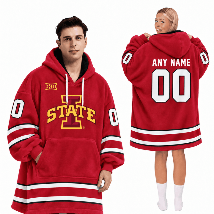Iowa State Cyclones | Football Unisex Blanket Hoodie BH85632