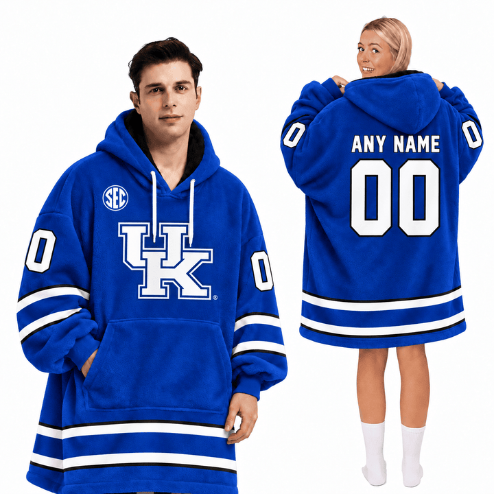 Kentucky Wildcats | Football Unisex Blanket Hoodie BH85632